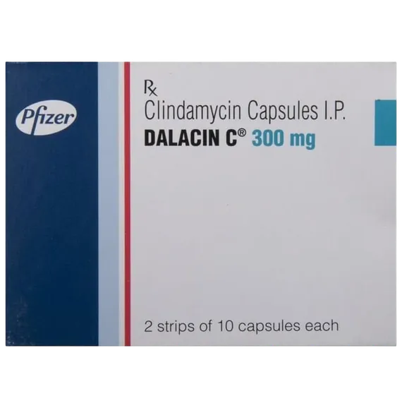 dalacin c 300mg capsule 10's